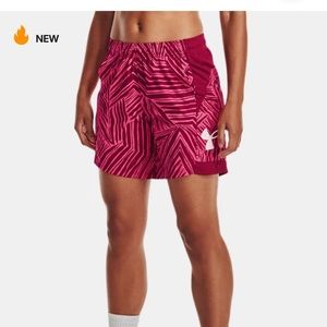 Under armour baseline printed shorts